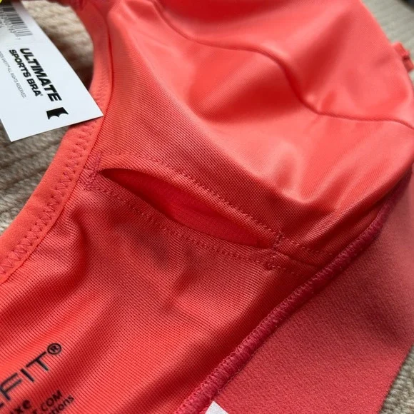 Shefit Ultimate Sports Bra Women Luxe Large Charged Coral High Impact Athleisure - Picture 10 of 16
